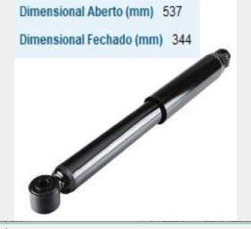 AMORTECEDOR  MONROE 27329 NISSAN FRONTIER PICKUP SUSPENSAO TRASEIRO 4X2 ESQ/DIR